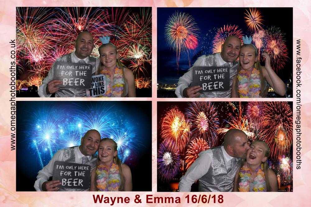 Emma & Wayne's Wedding | View more photos from the event at gallery.omegaphotobooths.co.uk/u/Omega-Photobooths/Emma-Waynes-Wedding